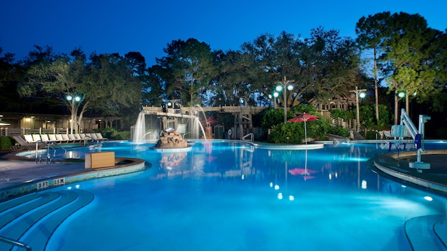 Ol' Man Swimming Pool - Port Orleans Riverside Resort - Favorite WDW Moderate Resort